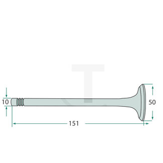 GRANIT Soupape d'admission