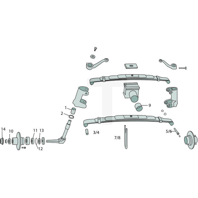 GRANIT Bügelschraube Eicher ED 22, ED 26, EM 235, EM 300, EM 400 - 566577
