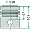 GRANIT Kolben 110.5 Motor ED1 Eicher | ED12764