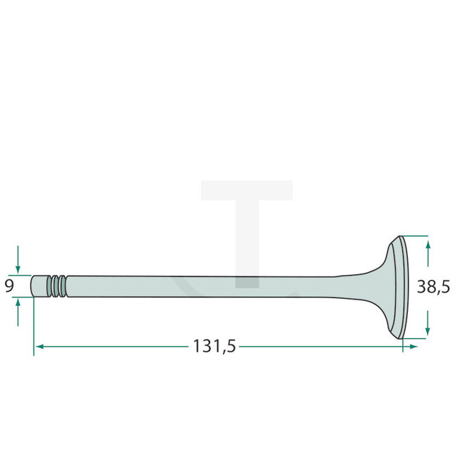 GRANIT Exhaust valve engine EDK, EDL, EDL-T Eicher