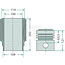 Piston set complete EDK engine