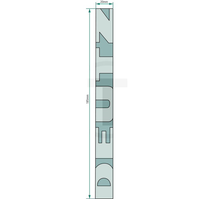 GRANIT Embleem zijpaneel Deutz