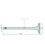 GRANIT Inlaatklep FL812, FL912 motor - 154042017