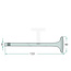 GRANIT Inlet valve FL712, FL812 engine