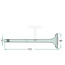 GRANIT Einlassventil Motor FL 612, FL 712 Deutz, Kramer