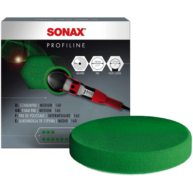 SONAX Foam pad medium 160 - 4930000, 04930000