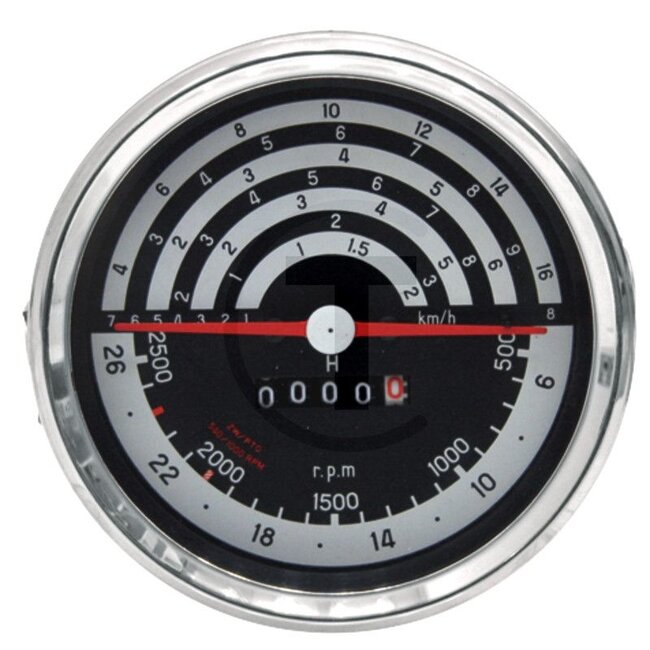 GRANIT Traktormeter 25 km/h - Case IH 553, 644, 654, 724, 743, 744, 745S, 824, 844, 844S, 845 - 3142174R91, 20794