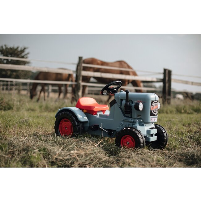 BIG Traptrekker Eicher Diesel ED16 - 60056567, 800056565 | Voor kinderen van 3 - 5 jaar | Tot 50 kg draagvermogen