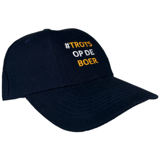 Pet met opdruk #TROTSOPDEBOER