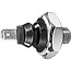 HELLA Oliedrukschakelaar Opener - 4556ZL 003259351, 6ZL003259-351, 6ZL003259351, 6ZL 003 259 351 | Uitvoering: Schroefdraad: M10 x 1, Schakeldruk: 0,3 - 0,6 bar, Vlakstekkeraansluiting | Draad: M10 x 1 | Insteekbreedte: 6,3 mm | Sleutelmaat: 24 mm | Aandraaimom