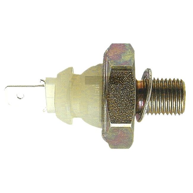 HELLA Oliedrukschakelaar voor motor - 4556ZL 003259441, 6ZL003259441, 6ZL003259-441, 6ZL 003 259-441 | Uitvoering: Schroefdraad: M10 x 1, Schakeldruk: 1,6 - 2,0 bar, Vlakstekkeraansluiting