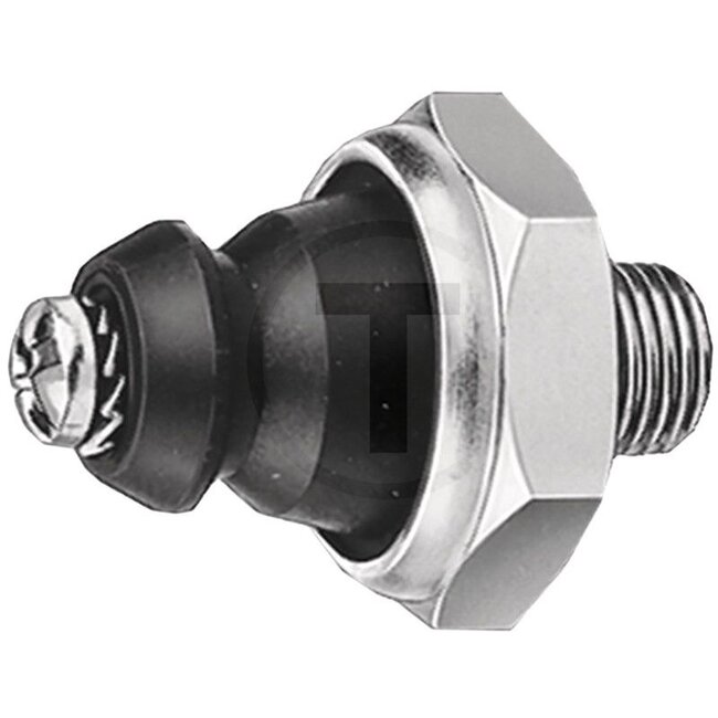 HELLA Oliedrukschakelaar Opener - 4556ZL 003260011, 6ZL003260011 | Uitvoering: Schroefdraad: M10 x 1, Schakeldruk: 0,4 - 0,6 bar, Vlakstekkeraansluiting