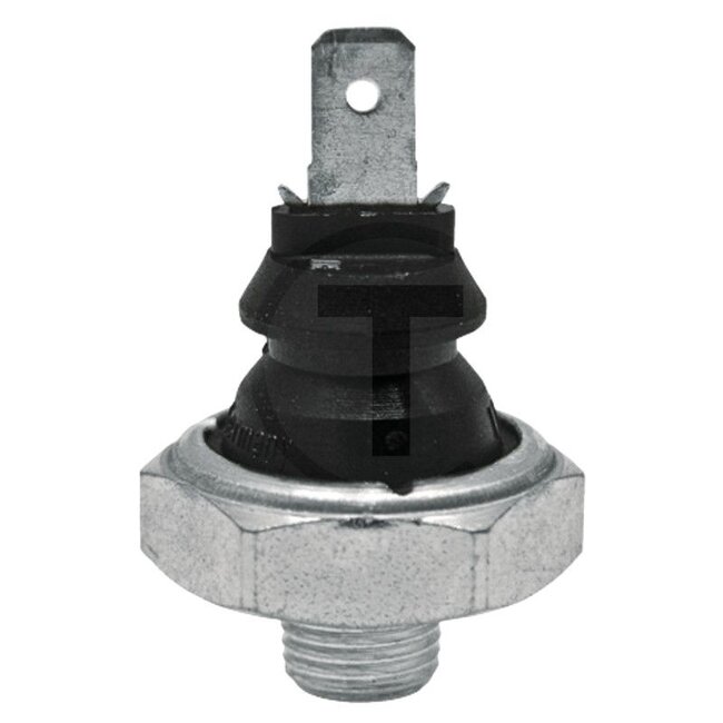 GRANIT Oil pressure switch For engine, break contact - 60770541043, F020200110011, 01182479, 01172869 | Version: Thread: M10 x 1 tapered, short, Switching pressure: 0.3-0.6 bar, Blade terminal 6.3 mm, AF: 24 mm, Colour: black | To fit: VW