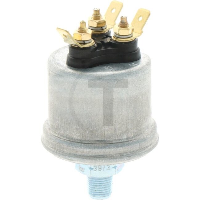 VDO Oil pressure switch - 50715327, 360-081-039-003C | Version: Thread: 1/8 - 27 NPTF, Pressure measuring range: 0 - 10 bar, Resistance values: 10 - 184 ohm, Outlet: 2-pin floating ground, Warning contact: 0.8 bar ± 0.15 bar