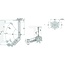 Cobo Tankvlotter Lengte: 326 mm - 22729180000, 1029242 | Uitvoering: Lengte: 326 mm, 0 - leeg 345-315 Ohm 0°-2° 1/4 - vol 228-185 Ohm 14° 1/2 - vol 128-108 Ohm 45° 4/4 - vol 0 - 7 Ohm 88°-90°, Lengte: 326mm | Ø Gatenpatroon: 60,3 mm