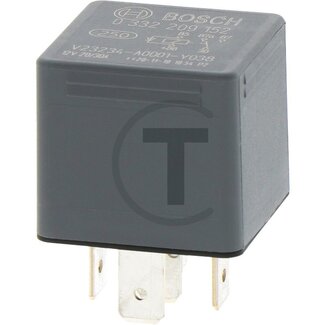 HELLA Relais wisselcontact 12 V, 30 - 40 A, 5-polig, 6,3 mm