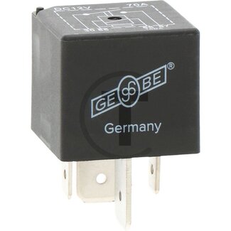 GRANIT Startblokkeringrelais 12 V, 70 A, 4-polig, vlakstekker 6,3 mm
