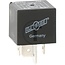 GRANIT Start safety relay 12 V, 70 A, 4-pin, blade terminal 6,3 mm | 87522476, 1987452C1, 4RA007793-041