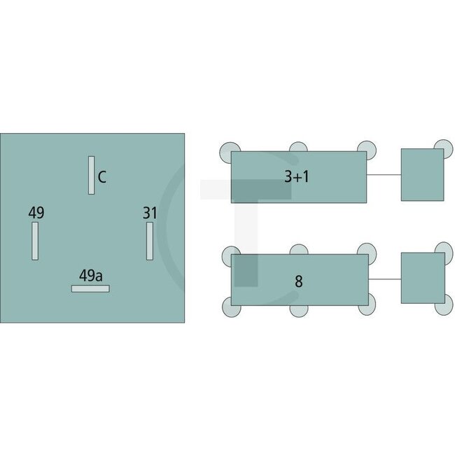 HELLA LED-Blinkgeber gesteckt - 4554DW 009492111, 4DW009492111, 4DW 009 492-111, 9813500, 0 707802 6 | Ausführung: 12 V 3 + 1 W, 4-polig, mit Halter <br>für Fahrzeug mit Blinkgeber, Austausch des vorhandenen gegen einen LED-Blinkgeber | Nennspannung: 12 V | Prü