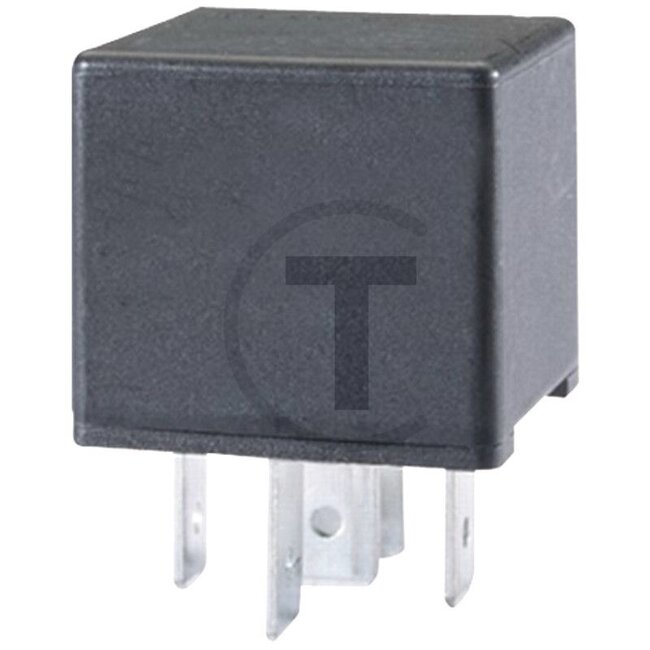 HELLA Multifunctioneel relais N/O-contact 12 V, 40 A, 4-polig, 6,3 mm | X830250011000, 4RA933791-161