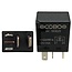 Cobo Micro relay Make contact - 227AV180020, 5171083, 1094577, 3825011M91 | Version: 12 V / 25 A, With bracket, 4-pin, blade terminal 6.3 mm, With parallel resistor for suppressing inductive interference voltages