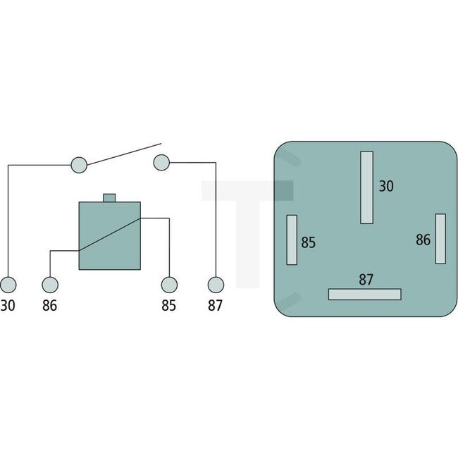 Cobo Relay Make contact - 1094563