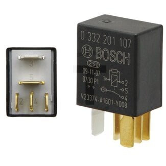 BOSCH Micro-relais wisselcontact 12 V, 20 - 10 A, 5-polig, zonder houder