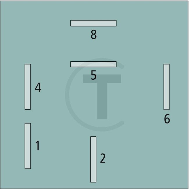 GRANIT Knipperautomaat 12 V, 2+1+1 / 8 x 21 W, 6 aansluitingen, zonder houder | X830030061000