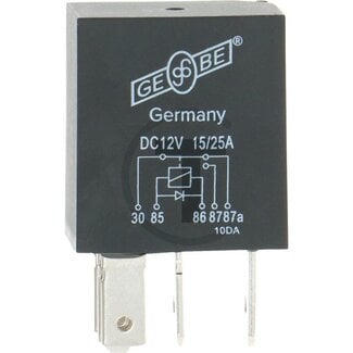 GRANIT Micro-relais wisselcontact 12 V, 10 - 20 A, 5-polig, zonder houder