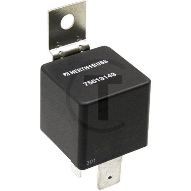 GRANIT Relay Make contact - 50775613143, X830250012000, 21300301, 213 003 01, 5139526 | Version: 12 V / 70 A, With bracket, 4-pin, blade terminal 6.3 mm