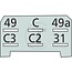 Cobo Blinkgeber / elektronisch 12 V, 6 Anschlüsse - 2271900740000, 3617865M1, 1078480, V30101100, 5154278, 5125586, 01172973 | Ausführung: 12 V / 2 + 1 + 1 x 21 / 8 x 21 W, mit Halter, mit Warnblinkfunktion