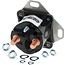 GRANIT Solenoid switch For starter - 50712003, RE164448, AT40955, 133855, AT68973 | Version: 12 V / 80 A, 3 screw connections | Additional information: Spulenwiderstand: 3.95-4.15 | Temporärer Strom: 800 Amp