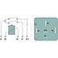Cobo Relais - 22700470076, 1095356 | Ausführung: 12 V / 20 + 20 A <br>ohne Halter, 5-polig