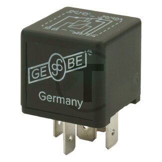 GRANIT Relais N/O-Kontakt 12 V / 2x 20 A, 5-polig, mit Halter, Flachstecker