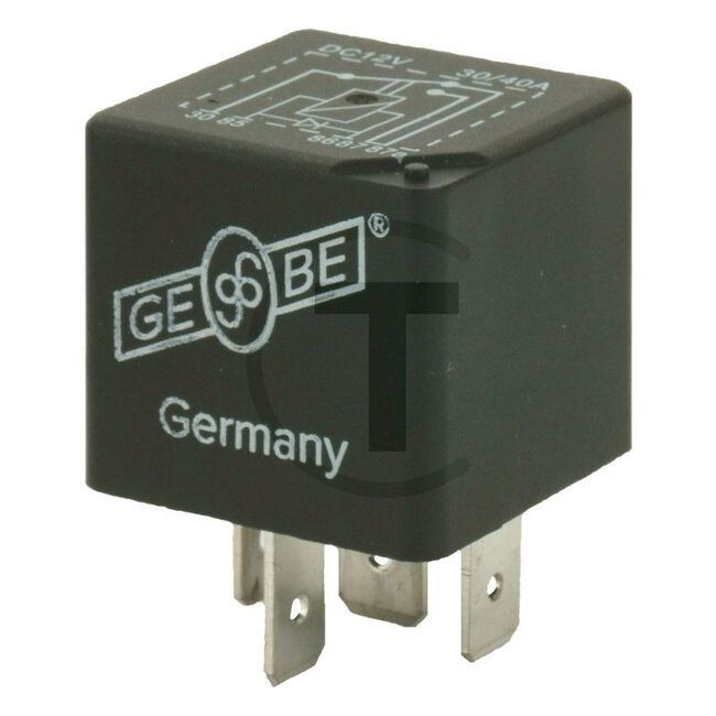 GRANIT Relais Wechselkontakt 12 V / 30 - 40 A, 5-polig, ohne Halter