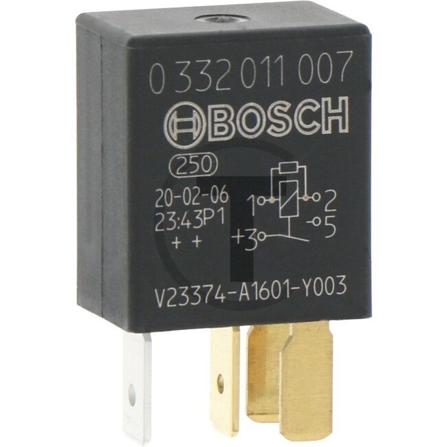 BOSCH Small relay Working current (make contact) - 332011007, 0332011007