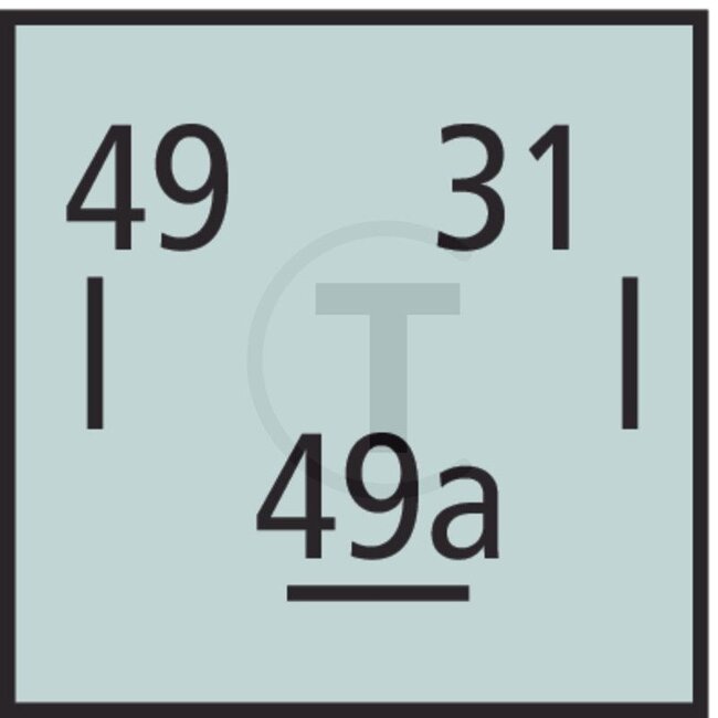 BOSCH Centrale clignotante, électronique - 2500335200038, 335200038, 0335200038
