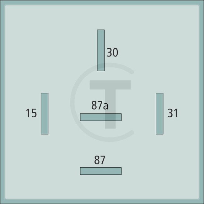 HELLA Timing relay - 4555HE 996152151, 5HE996152151 | Switching function: Changeover | Nominal voltage: 12 V | Test mark: ECE | Adjustment range, seconds: 0 - 900 | Additional information: • Delayed start | Temperature range: From -25 to 80 °C | Connections: 5