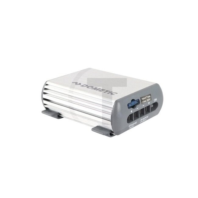 Dometic Spannungswandler DCDC12 - 50799097, 9600000039 | Nennstrom: 12 A | Abmessungen L x B x H: 128 x 106 x 47 mm | Schutzart: IP20 | Ausgangsspannung: 12 V | Breite: 106 mm | Eingangsspannung: 24 V | Höhe: 47 mm | Länge: 128 mm | Prüfzeichen: e-zertifiziert |