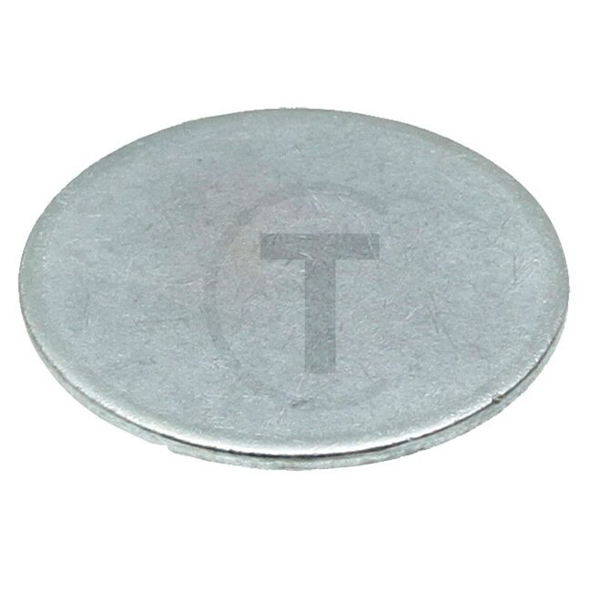 MüllerElektronik Mounting accessories A100 For 2nd Tractor, self-adhesive metal plate – counterpart to the magnetic base - 50631302465