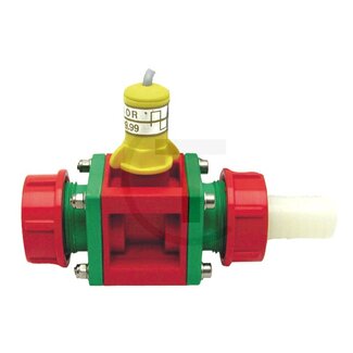 MüllerElektronik Doorstroommeter Polmac 1 inch Turbo Flow, 30 bar, 6 - 140 l/min