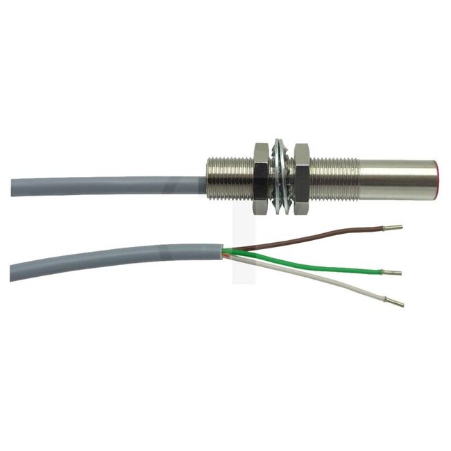 MüllerElektronik Sensor for working position - 506312606 | Thread: M12 x 1 | Version: Sensor Y, working position, 5 m cable without plug