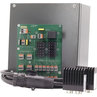 GRANIT b-ISOBUS IO gateway Variant C, 12 secties, waarvan er maximaal 6 als parametreerbare uitgangen kunnen worden gebruikt