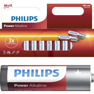 Philips Batterie AA 1,5 V Mignon, AA