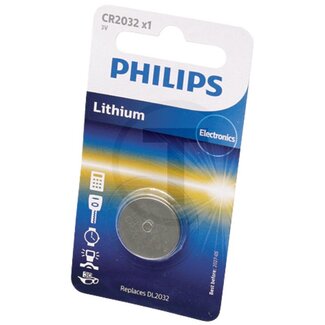 Philips Batterij CR2032 lithium 3 V - 1 stuks