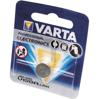 Varta Button cell - Version: V13GA LR44, A76, 82, LR1154, 357A