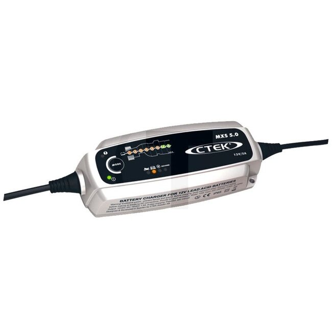 CTEK Ladegerät MXS 5.0 - 50788011, 56-305 | Netzspannung: 220 - 240 V | Ladespannung: klein, normal 14,4 oder kalt / AGM 14,7, Recond 15,8 V | Ladestrom: max. 5,0 A | Umgebungstemperatur: -20 bis +50 °C | Abmessungen L x B x H: 168 x 65 x 38 mm | Schutzart: IP