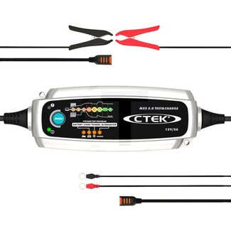 CTEK MXS 5.0 Test & Charge EU testet Spannung, Startleistung und Leistungsverhalten der Lichtmaschine