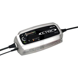 CTEK 4 %<br>• Ladegerät-Typ: 8-stufiger, vollautomatischer Ladezyklus<br>• Batterietypen: alle Typen von 12 V Blei-Säure-Batterien (nass, wartungsfrei, Ca / Ca, AGM und Gel)</li>","Ladegerät MXS 10 Für größere Fahrzeugbatterien, mit Versorgungsfunktion","Lade