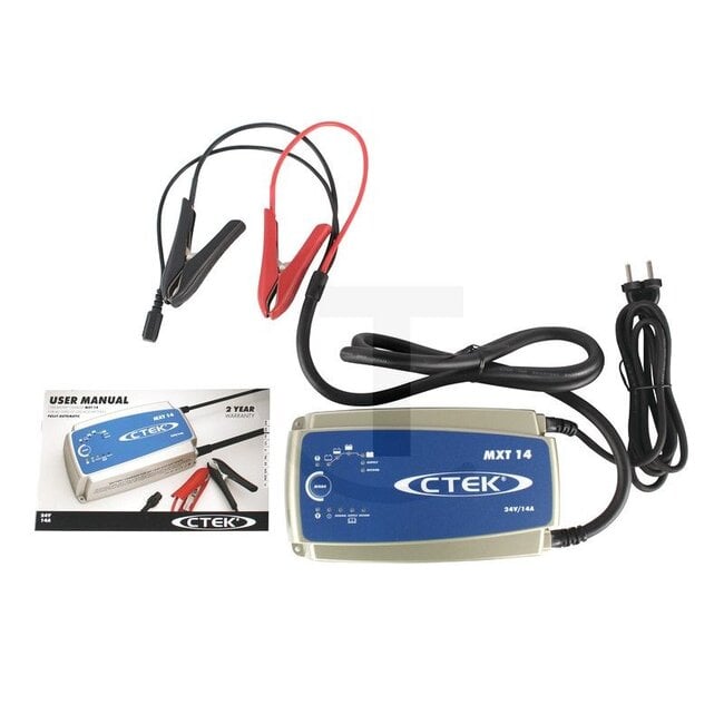 CTEK Charger MXT 14 For heavy vehicles with 24 V batteries - Mains voltage: 220 - 240 50 - 60 Hz V - 56-734